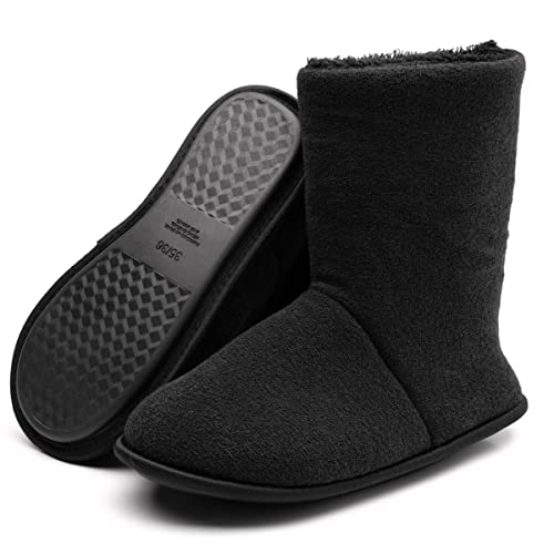 Pantufa Bota Polar Ante Derrapante Super Quentinha Disponível do 27 até 46 (35/36, Preto)