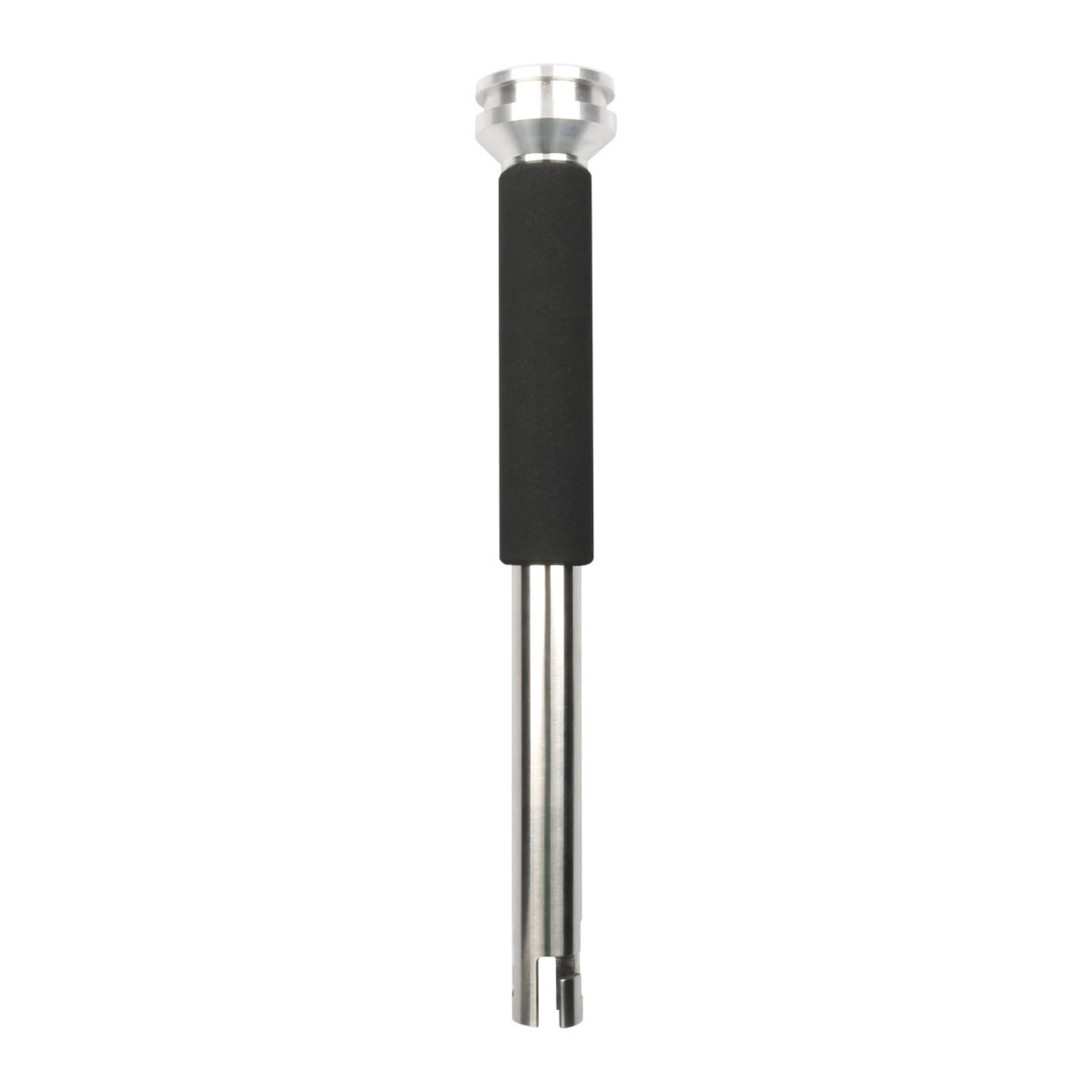 Antennenhalter mit Schaumstoffgriff | Sichere Klemmverbindung, Satellitenantennenhalterung mit Kreuzschlitz-Basis, Rostfrei, für Yacht, Hochsee-Angeln