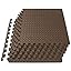 Brown - 1/2 Inch - 24 Sq Ft - 6 Tiles Brown - 1/2 Inch - 24 Sq Ft - 6 Tiles