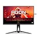 Produktbild AOC AGON AG275QXN - 27 Zoll QHD Gaming Monitor, 165 Hz, 1 ms, HDR400, FreeSync Premium (2560x1440, HDMI, DisplayPort, USB Hub) schwarz/rot