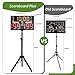 LUCKY TIME Electronic Basketball Scoreboard with Buzzer, Digital Scoreboard with Remote,Portable Score Keeper Battery Powered Score Board for Sports Games(11digits ProMax-S-Tripod-Battery)