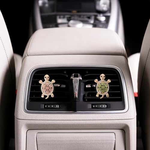Image of 5 PCS sea turtle Car Decor, shining Air Freshener Vent ClipsCar Accessories Decoration for Refillable Outlet Diffuser, Universal for Most Cars (sea turtle)