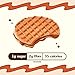 Rip Van Wafels Snickerdoodle Mini Stroopwafels – Low Carb, Low Sugar, Keto Friendly Snacks – Non-GMO, Healthy Office Snack & Breakfast Treat – 32 Pack