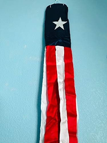 Texas Flag Windsock 60 Inch Super Quality