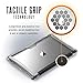 URBAN ARMOR GEAR UAG MacBook Air 13 inch Case 2018-2020 M1 A1932, A2179, & A2337, Clear Translucent Ice, Feather-Light Rugged Plyo Military Drop Tested Laptop Cover