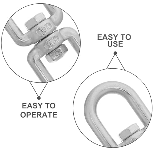 EXAOMBLE 304�X�e�����X����]���X�C�x���t�b�N4�Z�b�g M6�T�C�Y �u�����R�݂艺���p�`�F�[���A������ ���O �Y�Ɨp�X�C���O���t������