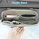 Linkstyle Auto Sun Visor Organizer, Interieur Leder Zubehör Aufbewahrungstasche, Auto Sonnenblende Organizer für Kartenlizenzschlüssel Handy Rechnung