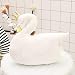 MEKTSA 45-60 cm Belle Swan Flamingo Licorne en Peluche en Peluche Oreiller Canapé-Lit Coussin Animal Poupée Chambre Décor Cadeau pour Filles Bébé 45 m Cygne