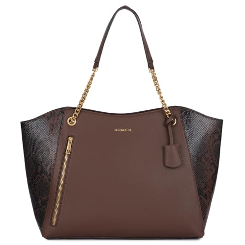 Image of Miraggio Dakota 16 inch Tote Bag For Women Office Use | Stylish Handbag