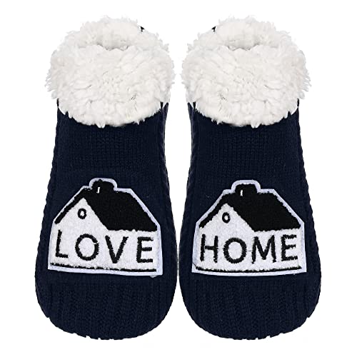 Image of ZYZX Cute Funny Slipper Socks for Women with Grips,Fuzzy Socks Indoor