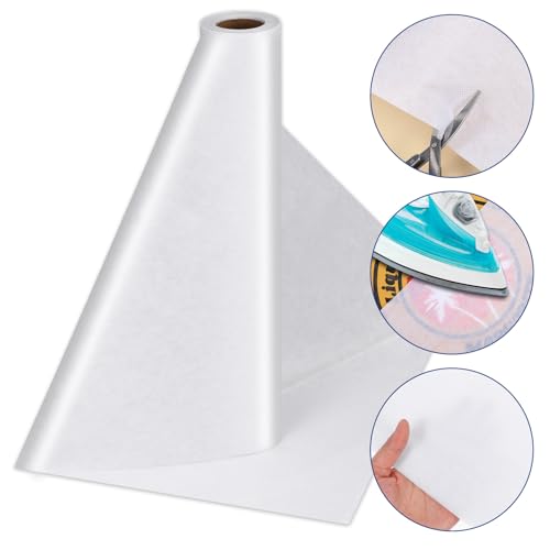 Interface fusível com ferro de passar a ferro, peso médio, interface fusível para costura de 39 cm x