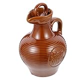 YARNOW Clay Jug Dispensador De Empty Bottles for Drinks Water Jug Dispenser Wine Container Serving Bottle Carafes Beverage Pitcher Portable Wine Pot Wine Jug for Home Wine Kettle
