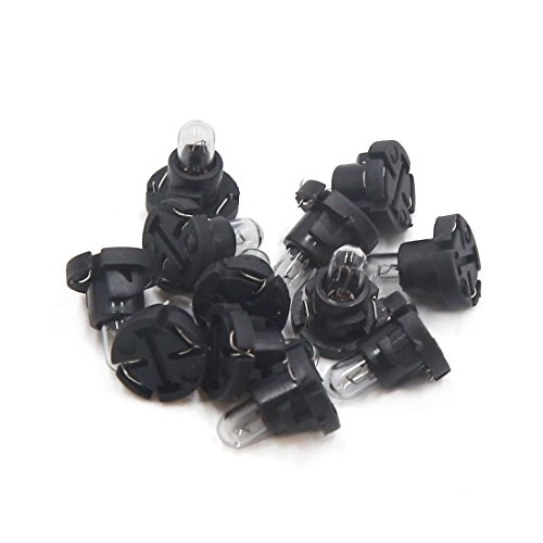 Bombilla T4 12V Amarilla para Luces de Tablero y Panel de Instrumentos de Vehículos (12 Pcs)