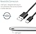 NiceTQ 2 Pack USB-C Type C USB3.1 Data Sync Charger Power Cable Cord for GoPro Hero 5 Session Sports Action Video Cameras CHDHS-501