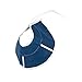 QIYADIN Soft Cat Recovery Collar Cat Cone E Collar Nonwoven Fabric Elizabethan Collar Loops-Protective Wound Healing Specially Designed for Cats and Puppies - Easy to Eat and Drink (S)