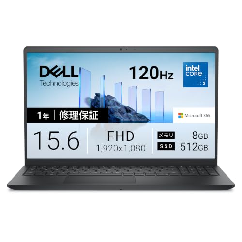 �yAmazon.co.jp����zDell 15 DC15250 15.6�C���` �m�[�g�p�\�R�� ND25-GWM3BA | IntelR Core? 3 100U ������8GB SSD512GB M365���� Windows 11 Home �J�[�{���u���b