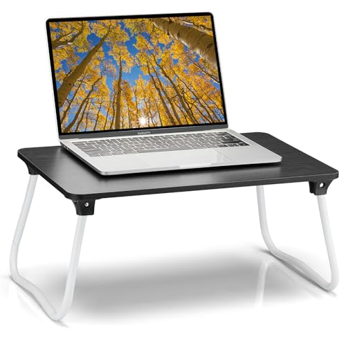 Ruxury Foldable Lap Desk Laptop Stand Bed Desk Table Tray, Breakfast Serving Tray, Portable &...