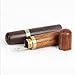 Chiloskit 2pcs Embroidery Wood Sewing Needle Holder Case Toothpick Storage Box Small Thing Organizer Leather Craft DIY Tool