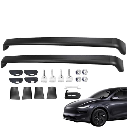 2PCS Roof Rack Cross Bars for Tesla Model Y Juniper 2020-2026, Roof Rack Heavy Duty Aluminum, 165lbs...