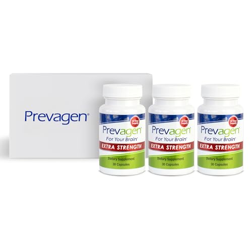 Image of Prevagen Extra Strength - 90 Capsules (3 Month Supply) | Formulated for Your Brain | 20mg of Apoaequorin Plus Vitamin D3