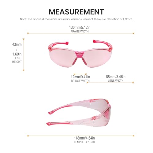 Calabria Drop Shot Sport Safety Glasses for Pickleball Eye Protection for Women Pickleball Glasses for Men Racquetball Golf