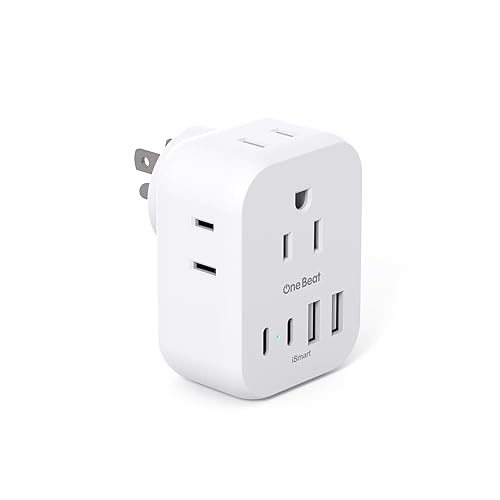 Travel Cruise Ship Essentials, Multi Plug Wall Outlet Extender with