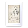 HWC Trading Shower Gifts Quote Winnie The Pooh Magic Feel Love Printed A4 Nursery Babykamer New Born Gift Print…