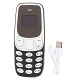 Zopsc BM10 Worlds Smallest Mobile Phone Unlocked, GSM 2 in 1 Mini Mobile Phone with Hands Bluetooth Dialler Dual SIM Card GSM. (Black)