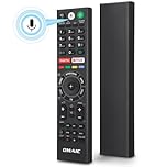 Voice Replacement Remote for Sony TVs and Bravia TVs - Compatible With All Sony 4K UHD LED LCD HD Smart TVs