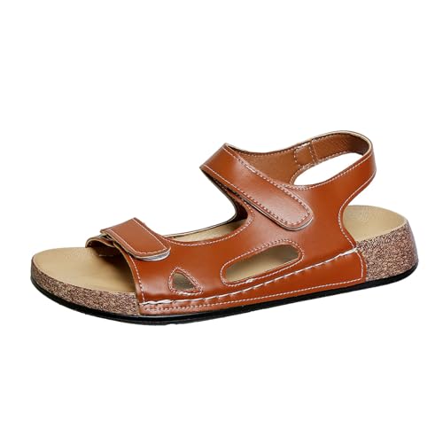 Sandales compensées imprimé léopard pour femme | Confort chic et marche quotidienne en été