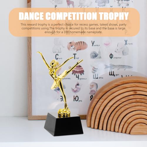 Trophée de danse ballet en plastique finition surface lisse