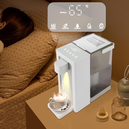 Tetera eléctrica BAIODNB 1.6L 2100W con seguro infantil miniatura 2