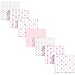 Luvable Friends Unisex Baby Cotton Flannel Receiving Blankets, Girl Feathers 7-Pack, One Size