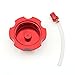 Rzmmotor Dirt Bike CNC Gas Cap Fuel Cover Tank Cap Fit For CRF150F CRF230F CBF 150F 230F 2003-2017 Red