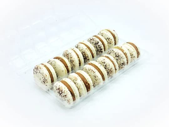 12 Pack| Chocolate Coconut Vegan Macaron