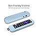 Remote Control Case - Eco-Friendly Silicone Material, Drop-Proof, dust-Proof, Washable, Control Anti-Slip case Compatible with Roku Ultra 2022 New 4K Voice Remote Pro, Roku Streaming Stick 4K （Blue）