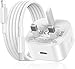 iPhone Charger Apple Lightening Charger USB C i Phonefast Fast Charging Cable and Plug UK 25W Charge for iPhone 14/14 Plus/14 Pro/14 Pro Max/13/13 Pro/12 Pro/SE/11 Pro,3FT/1M Rapid PD Lead and Plug