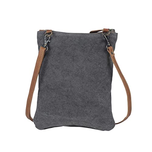 Unisex Adult Myra, Petit Gray Small Crossbody Handbags3