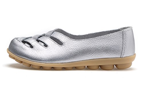 Image of VenusCelia Women's Braided-Nests Walking Flat Loafer