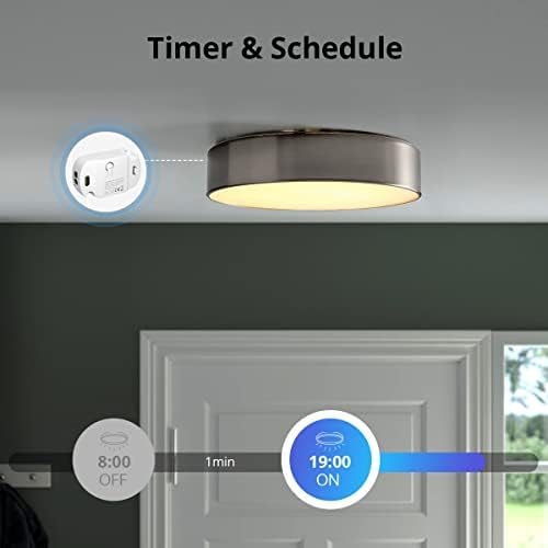 Woolley WiFi Smart Switch Wireless Smart Switch Module for Home Automation Smart Relay Switch 10A Works with Alexa, Google and eWelink App