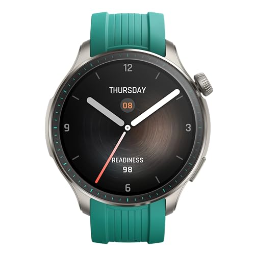 Amazfit Balance Reloj inteligente, NFC, AI Fitness Coach, AI Sleep & Health Tracker con medición de la composición corporal, GPS, Alexa, Bluetooth, batería de 14 días de duración, pantalla AMOLED 1,5'