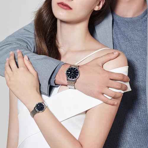 Image of Stainless Steel Watch Band Straight & Curved End 14mm 16mm 18mm 19mm 20mm 21mm 22mm 23mm 24mm Premium Polished Metal Watch Band Bracelet Universal Smartwatch Replacement Strap Men Women