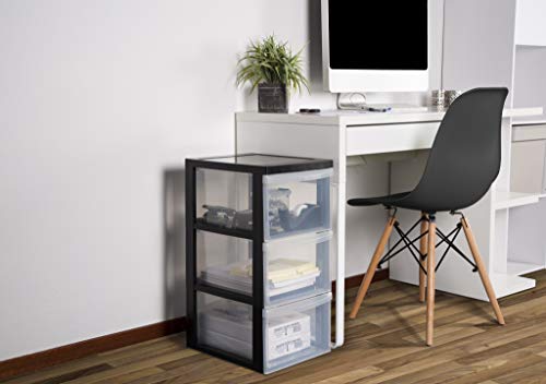 Iris Ohyama, Toren, Ladekast, Kunststof opbergorganizer met ergonomisch handvat, 7+15L, 4 lades, Met wielen, BPA vrij… - Image 7