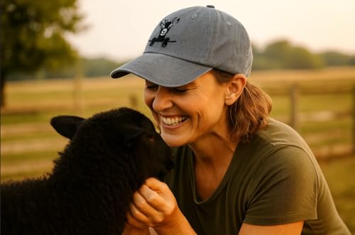 Image of Farm Animal Baseball Cap for Men Women, Goat Donkey Horse Pig Hat | Farm Life Inspiration, Classic Baseball Cap Design, Breathable Cotton Fabric, Secure Adjustable Buckle