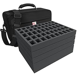 Maletin Imantado Warhammer Feldherr Estuche de Figuras Maxi es Compatible con 150 Figuras de tamaño estándar y Tanques o Monstruo