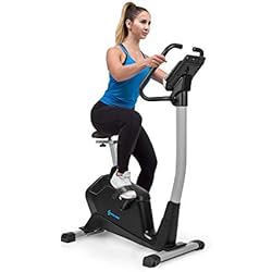 Bicicleta Estática Para Principiantes Capital Sports Evo Comfort - bicicletas estaticas, Bicicleta estática, Aplicación Kinomap, bici estatica, bluetooth, Volante de inercia de 15 kg, Resistencia margnética, Hasta 110 kg, Negro