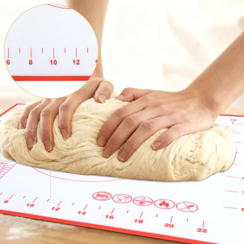 Image of 6Piece Tortilla Press Liners Silicone, Reusable Tortilla Liners For Various Tortilla Presses, With Customer Service Silicone Liners Includes 3 Square And 3 Round Kits