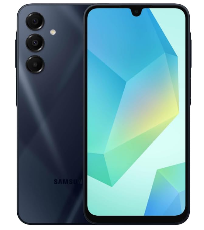 SAMSUNG Galaxy A16 5G, Android Smartphone, AMOLED Display, Fast Charging, Expandable Storage, US Version, Blue Black, only for T-Mobile Network