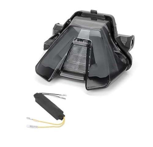 Feu arrière de moto intégré à LED avec clignotant pour MT07 2021-2024