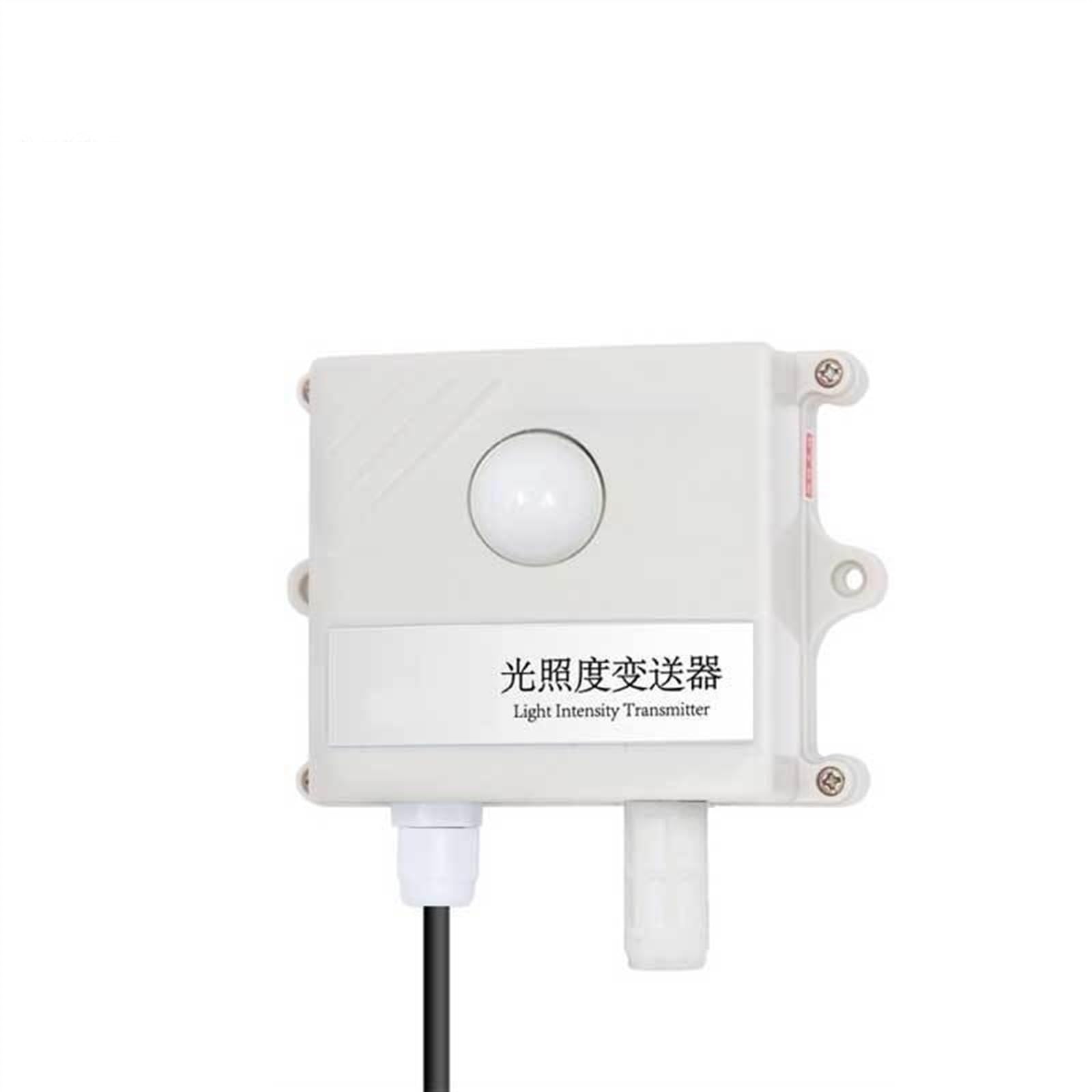 Sensor de luz 0-10V 0-5V 4-20mA RS485 200000Lux 65535Lux Transmisor de adquisición de iluminación de Intensidad Industrial (Color : CWT-SL-20W-S)